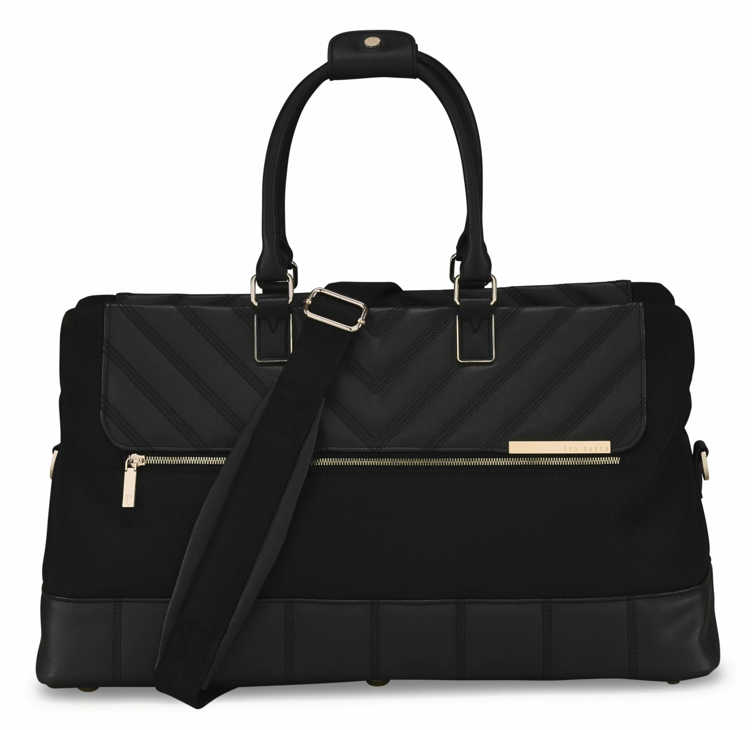 Ted Baker Albany Eco Black Softside Holdall 3 Ted Baker Albany Eco Black Softside Holdall