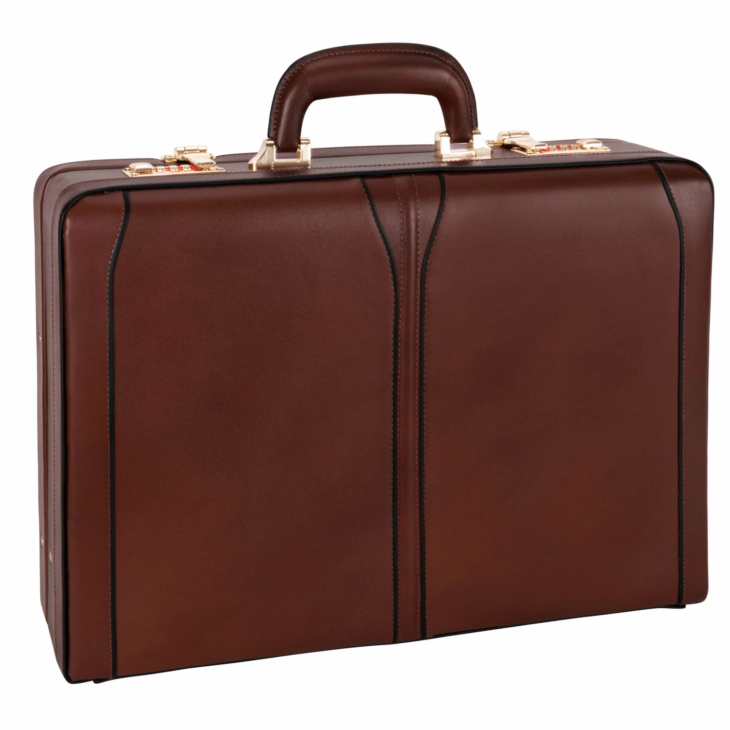 McKlein USA Turner Leather Expandable Attache Case Assorted Colors 5 McKlein USA Turner Leather Expandable Attache Case Assorted Colors - Image 3