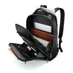 Samsonite Classic Leather Backpack -SAMSONITE Store 1260371041 Backpack Interior Stylized