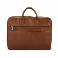 Samsonite Classic Leather Toploader Briefcase -SAMSONITE Store 1260391221 Toploader Back