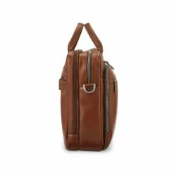 Samsonite Classic Leather Toploader Briefcase -SAMSONITE Store 1260391221 Toploader Side