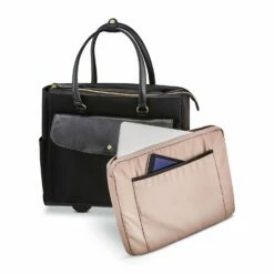 Samsonite Mobile Solution Upright Wheeled Carryall Black -SAMSONITE Store 1281651041 UprightCarryAll 4 Removable Sleeve