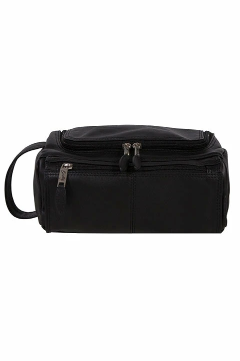 Scully Soft Leather Shave Kit Assorted Colors 3 Scully Soft Leather Shave Kit Assorted Colors