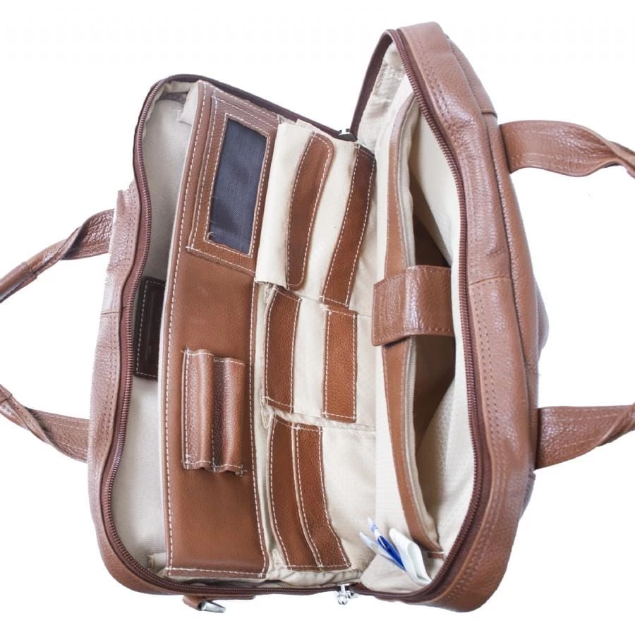 McKlein USA Montclare 13.3" Leather Tablet Briefcase Assorted Colors 4 McKlein USA Montclare 13.3" Leather Tablet Briefcase Assorted Colors - Image 2