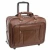 McKlein USA West Town 15.6" Leather Fly Through Checkpoint Friendly Detachable Wheeled Laptop Briefcase Assorted Colors -SAMSONITE Store 15704 1