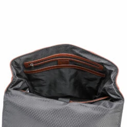 McKlein 17" Leather Two-Tone Flap-Over Laptop & Tablet Backpack -SAMSONITE Store 18470 2a