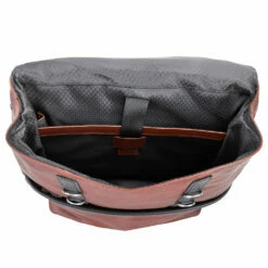 McKlein 17" Leather Two-Tone Flap-Over Laptop & Tablet Backpack -SAMSONITE Store 18470 2b