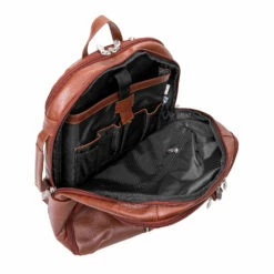McKlein 17" Leather Triple Compartment Carry-All Laptop Weekend Backpack 17 McKlein 17" Leather Triple Compartment Carry-All Laptop Weekend Backpack -SAMSONITE Store 18894 2b