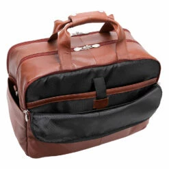 McKlein 22" Leather Triple Compartment Carry-All Laptop Duffel -SAMSONITE Store 18904 2d