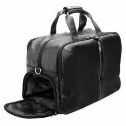 McKlein 22" Leather Triple Compartment Carry-All Laptop Duffel -SAMSONITE Store 18905 2b