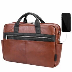 McKlein 17" Leather Two-Tone Dual-Compartment Laptop Briefcase 15 McKlein 17" Leather Two-Tone Dual-Compartment Laptop Briefcase -SAMSONITE Store 19100 2cc