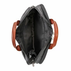 McKlein 17" Leather Two-Tone Dual-Compartment Laptop Briefcase 19 McKlein 17" Leather Two-Tone Dual-Compartment Laptop Briefcase -SAMSONITE Store 19102 2a