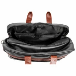 McKlein 21" Leather Two-tone Dual-Compartment Laptop Carry-All Duffel 20 McKlein 21" Leather Two-tone Dual-Compartment Laptop Carry-All Duffel -SAMSONITE Store 19112 2b