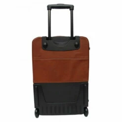 Piel Leather 22" Wheeled Traveler Case Assorted Colors -SAMSONITE Store 22in WHEELED TRAVELER saddle back