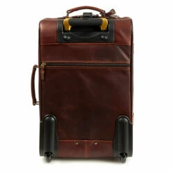 Claire Chase Legendary Classic 22" Pullman Dark Brown -SAMSONITE Store 230LLegendaryClassic22PullmanRearView