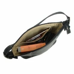 Piel Medium Shoulder Bag -SAMSONITE Store 2403 blk detail 24