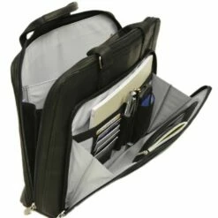 Piel Slim Modern Portfolio -SAMSONITE Store 2565 blk detail 17