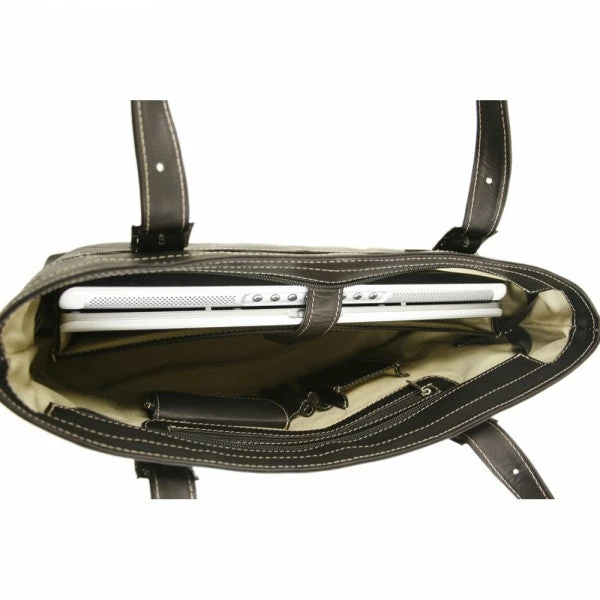 Piel Leather Ladies Laptop Tote 9 Piel Leather Ladies Laptop Tote - Image 7