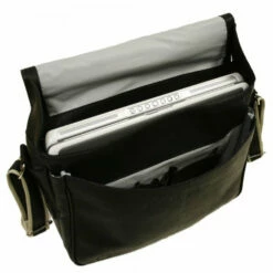 Piel Leather Expandable Messenger Bag 12 Piel Leather Expandable Messenger Bag -SAMSONITE Store 2813 blk detail2 12