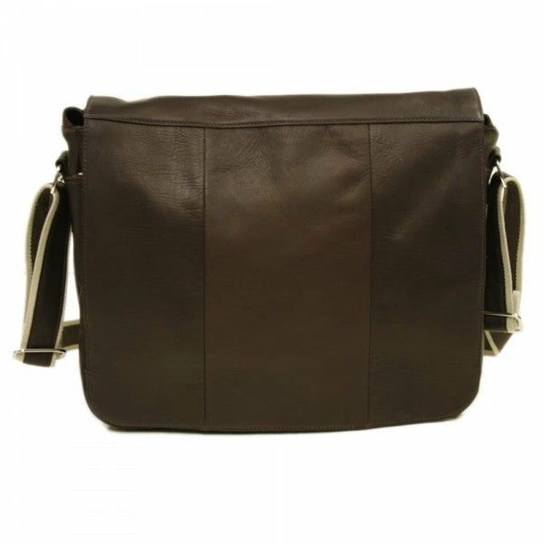 Piel Leather Expandable Messenger Bag 8 Piel Leather Expandable Messenger Bag - Image 6