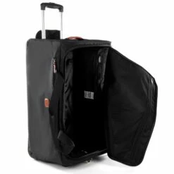 Bric's X Bag 28" Rolling Duffle Bag Assorted Colors -SAMSONITE Store 28 rolling duffle bag black open