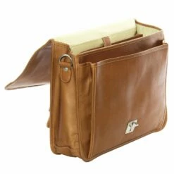 Piel Small Flap Over Laptop/ Tablet Brief -SAMSONITE Store 2991 sdl open 1