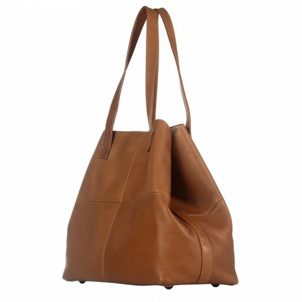 Piel Leather Large Open Multi Purpose Tote Bag 8 Piel Leather Large Open Multi Purpose Tote Bag - Image 6