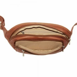 Piel Leather Multi Zip Oval Waist Bag 7 Piel Leather Multi Zip Oval Waist Bag -SAMSONITE Store 3086 sdl detail