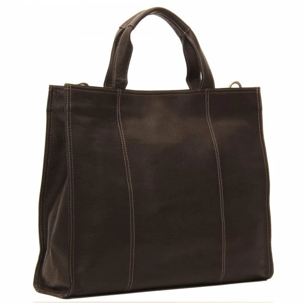 Piel Leather Carry All Tote Bag 3 Piel Leather Carry All Tote Bag