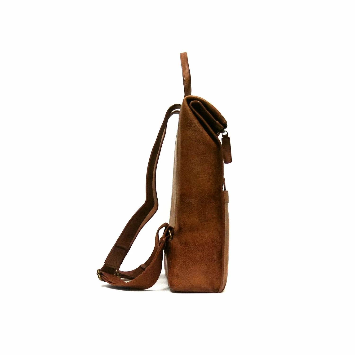 Boconi Darius Rolltop Backpack Brown 6 Boconi Darius Rolltop Backpack Brown - Image 4