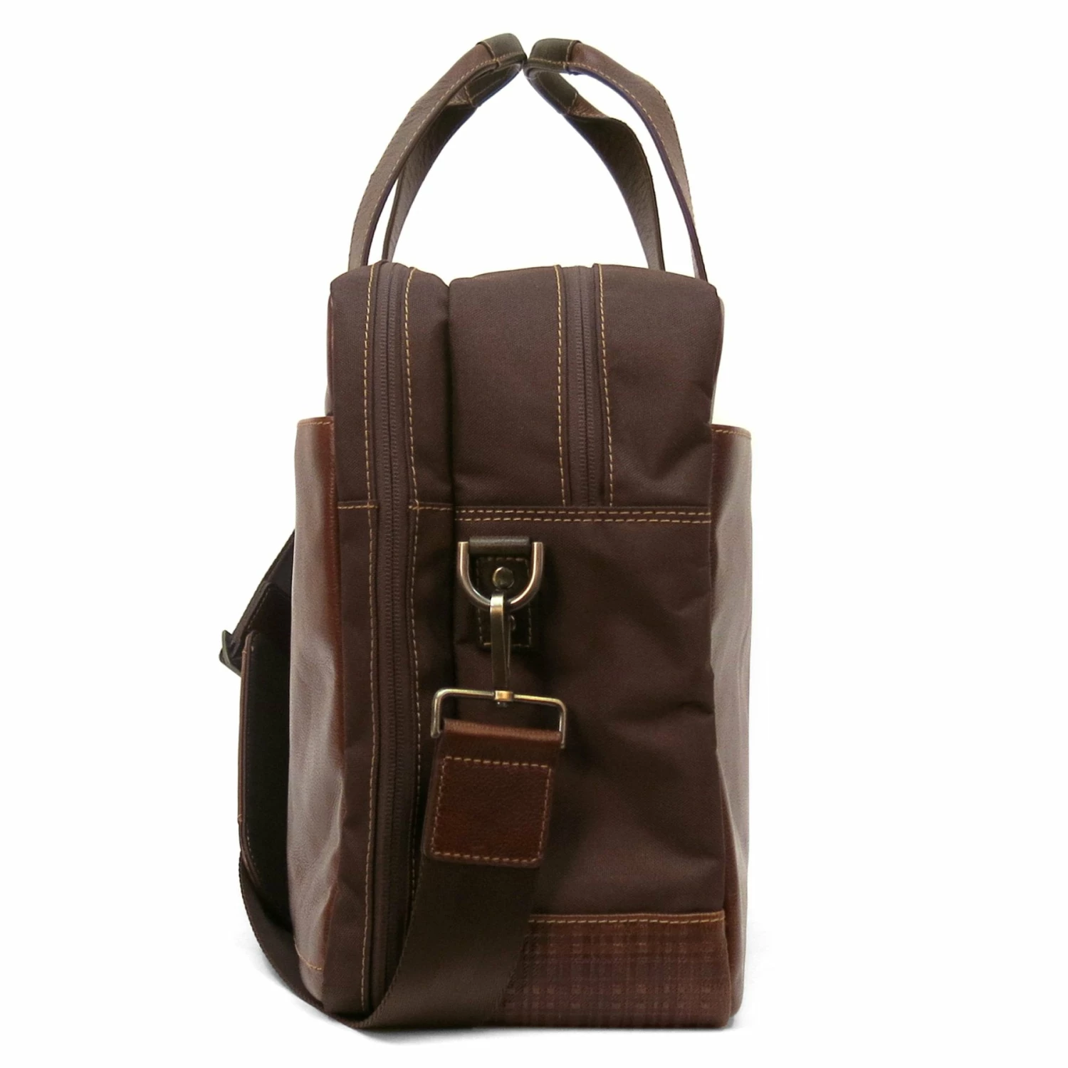 Boconi Garth Hold All Traveler Bag Brown 6 Boconi Garth Hold All Traveler Bag Brown - Image 4