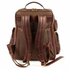 Claire Chase Legendary Executive Backpack Dark Brown -SAMSONITE Store 352LLegendaryExecutiveBackpackRearView