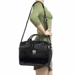 Siamod Settembre 15.4" Leather Medium Ladies Laptop Briefcase -SAMSONITE Store 35525 7