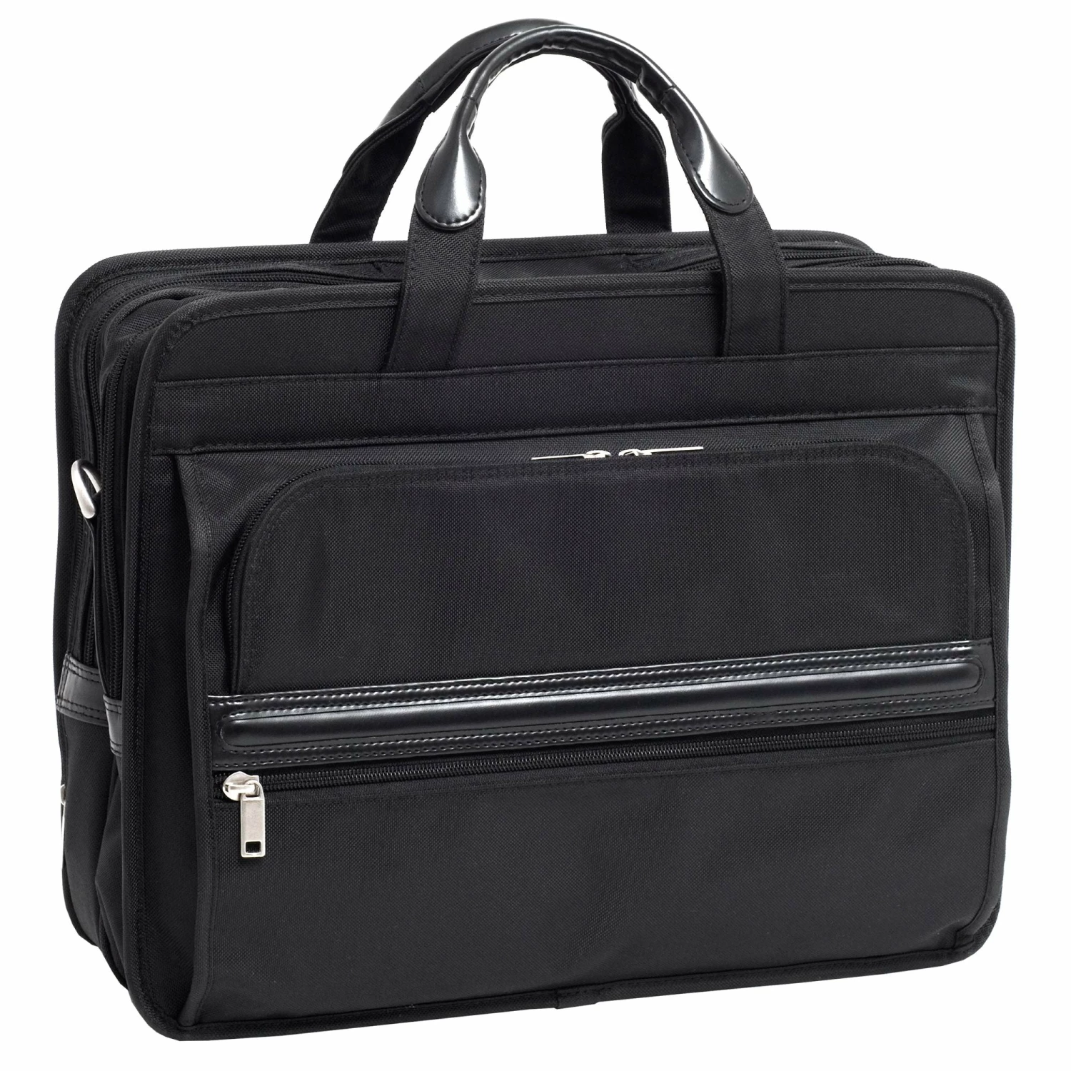 McKlein ELSTON | 15” Nylon Dual-Compartment Laptop Briefcase 3 McKlein ELSTON | 15” Nylon Dual-Compartment Laptop Briefcase