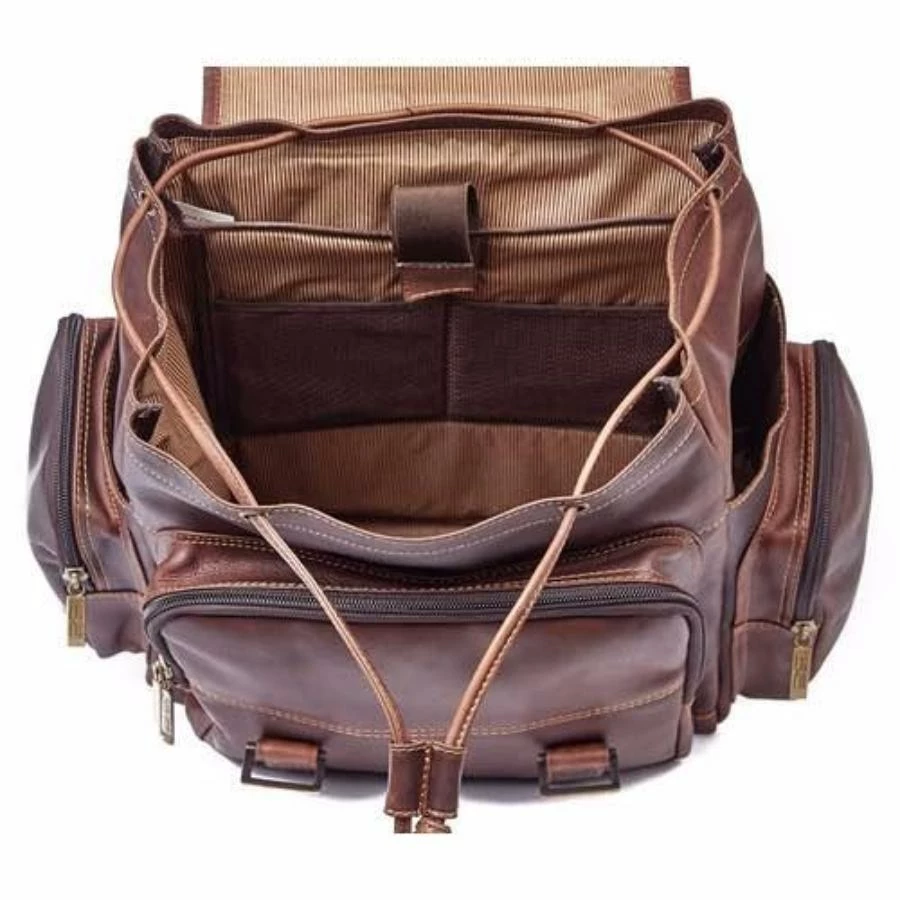 Claire Chase Legendary Jumbo Backpack Dark Brown 5 Claire Chase Legendary Jumbo Backpack Dark Brown - Image 3