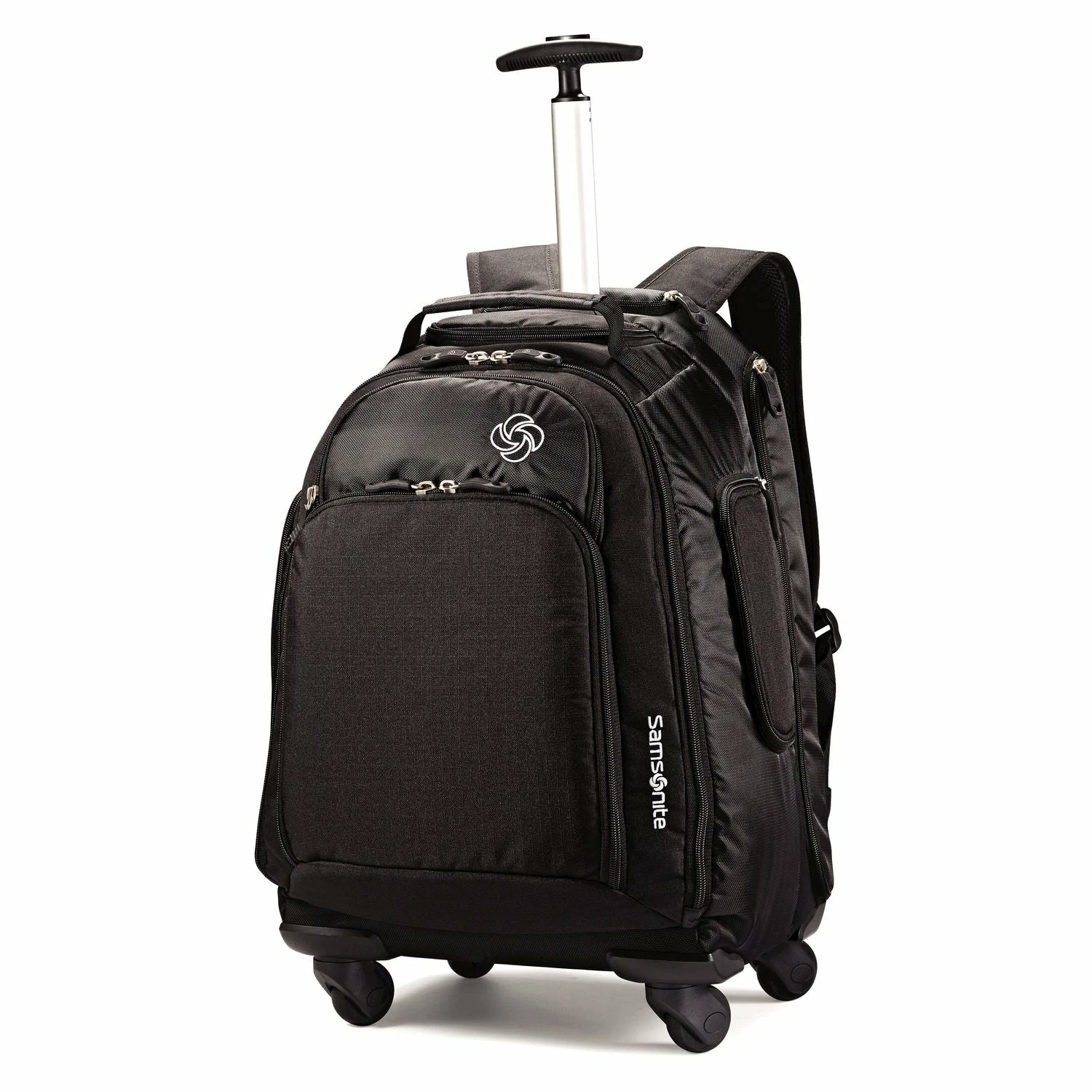 Samsonite MVS Spinner Backpack Black 3 Samsonite MVS Spinner Backpack Black