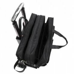 McKlein USA Clinton 17" Nylon Patented Detachable Wheeled Laptop Briefcase Black -SAMSONITE Store 58445 2
