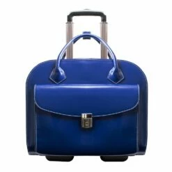 McKlein USA Granville 15.4" Leather Wheeled Laptop Briefcase Assorted Colors -SAMSONITE Store 5SYQPSMw