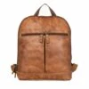Jack Georges Buffed Small Convertible Backpack/Crossbody 2 Jack Georges Buffed Small Convertible Backpack/Crossbody -SAMSONITE Store 6133 tan front