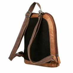 Jack Georges Buffed Small Convertible Backpack/Crossbody -SAMSONITE Store 6133 tan rb 3qtr