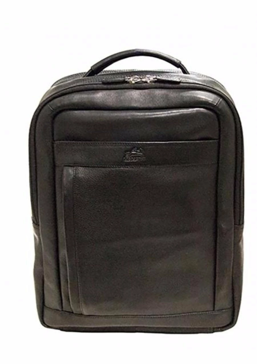Mancini Colombian Collection RFID Secure Backpack For Laptop And Tablet Black 3 Mancini Colombian Collection RFID Secure Backpack For Laptop And Tablet Black