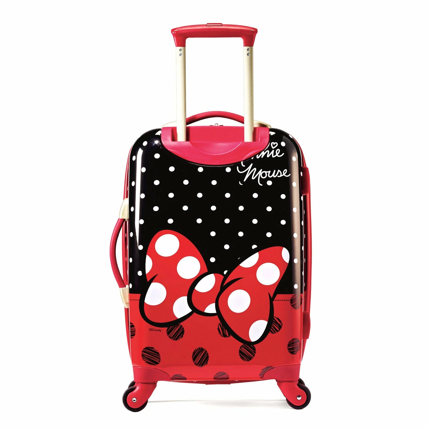 American Tourister Disney Minnie Mouse Red Bow Hard-side Spinner 21" 4 American Tourister Disney Minnie Mouse Red Bow Hard-side Spinner 21" - Image 2