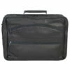 Scully Leather Soft Plonge Laptop Briefcase Black