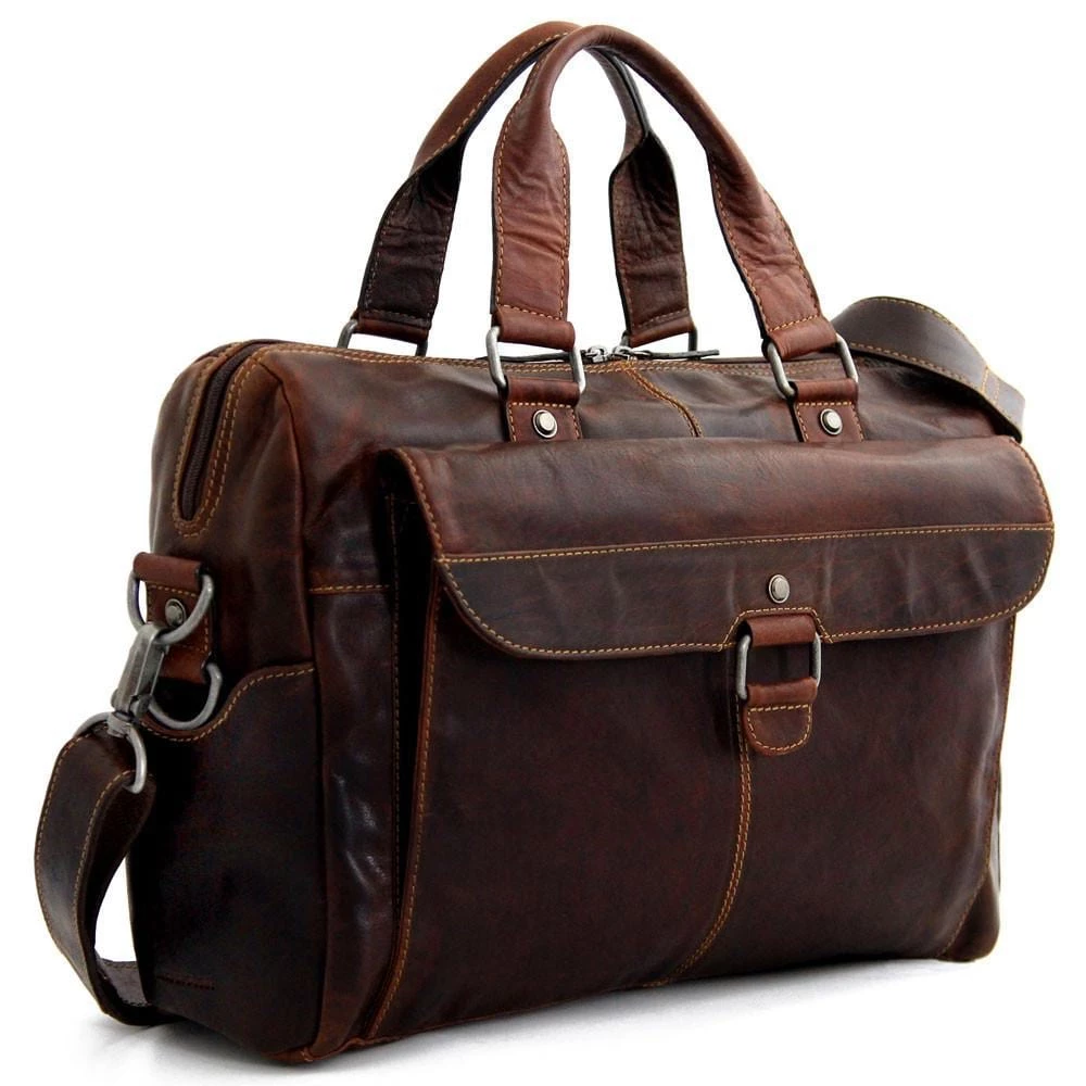 Jack Georges Voyager Top Zip With Front Flap Pocket Assorted Colors 7 Jack Georges Voyager Top Zip With Front Flap Pocket Assorted Colors - Image 5