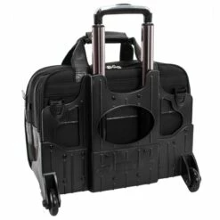 McKlein USA Chicago 15.6" Nylon Patented Detachable Wheeled Laptop Overnight With Removable Briefcase Black 14 McKlein USA Chicago 15.6" Nylon Patented Detachable Wheeled Laptop Overnight With Removable Briefcase Black -SAMSONITE Store 73585 3