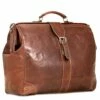 Jack Georges Voyager Classic Doctor Bag Brown -SAMSONITE Store 7575brn rf qtr