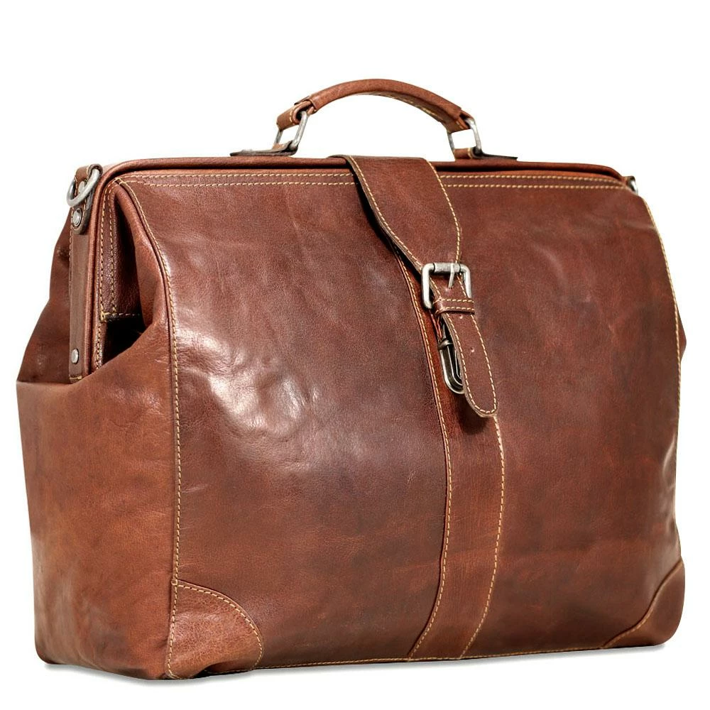 Jack Georges Voyager Classic Doctor Bag Brown 3 Jack Georges Voyager Classic Doctor Bag Brown