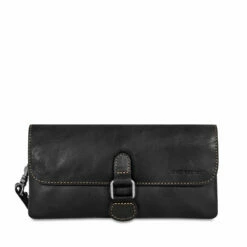 Jack Georges Voyager Collection Wristlet Clutch 7 Jack Georges Voyager Collection Wristlet Clutch -SAMSONITE Store 7612 Blk front