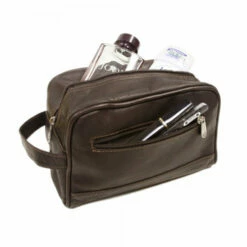 Piel Leather Top Zip Toiletry Kit -SAMSONITE Store 7752 chc detail 15