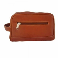 Piel Leather Top Zip Toiletry Kit